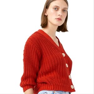 Babaa No. 18 MINI CARDIGAN PIMENTON DULCE EUC